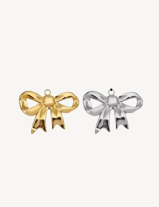 Bow Charm | Stainless steel