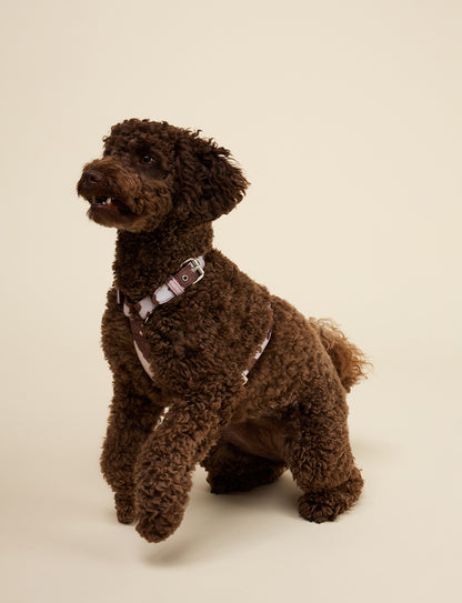 COW PRINT DOG HARNESS